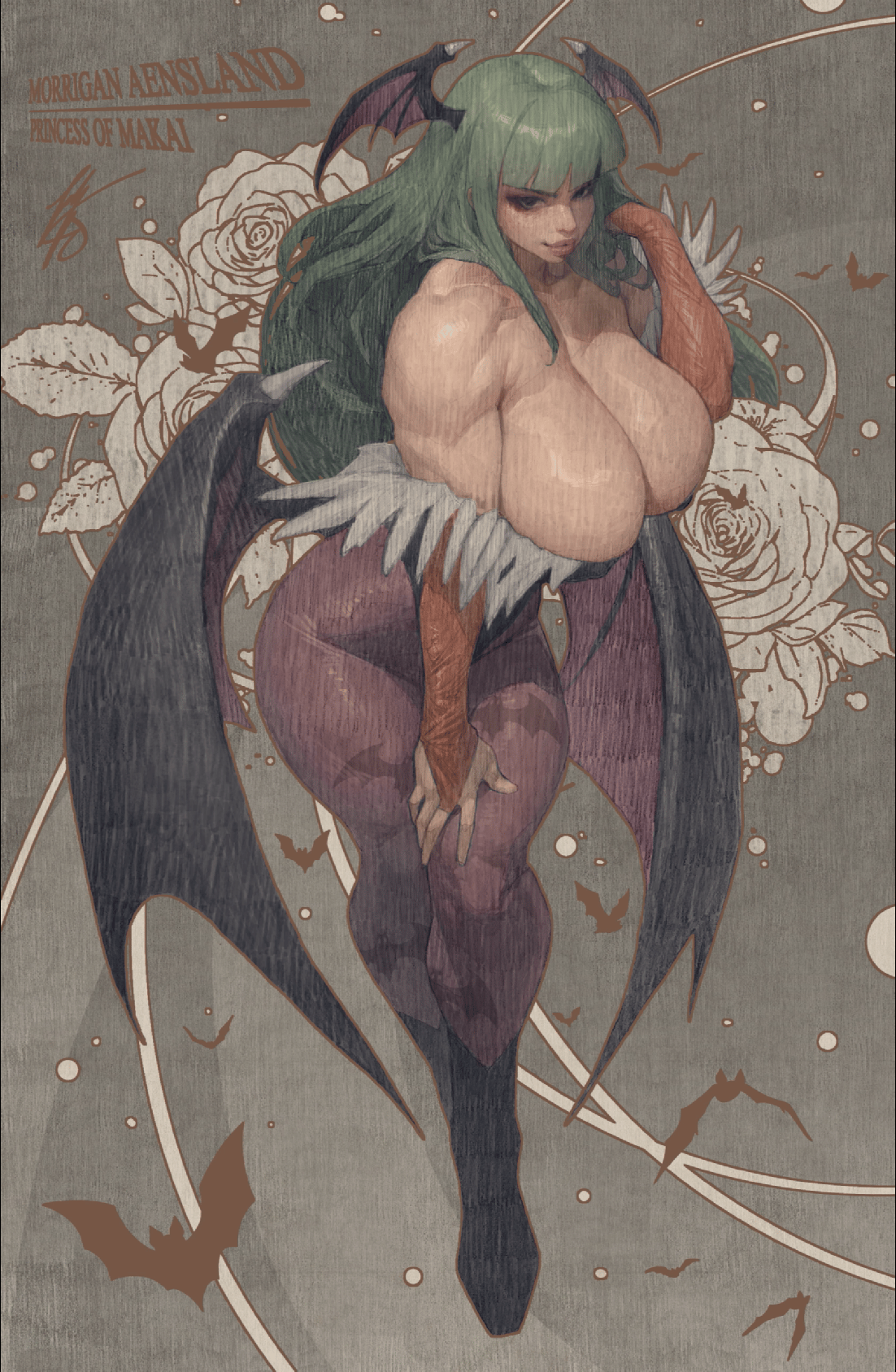 ✨Morrigan Aensland (2026) (Rose Gold Foil)