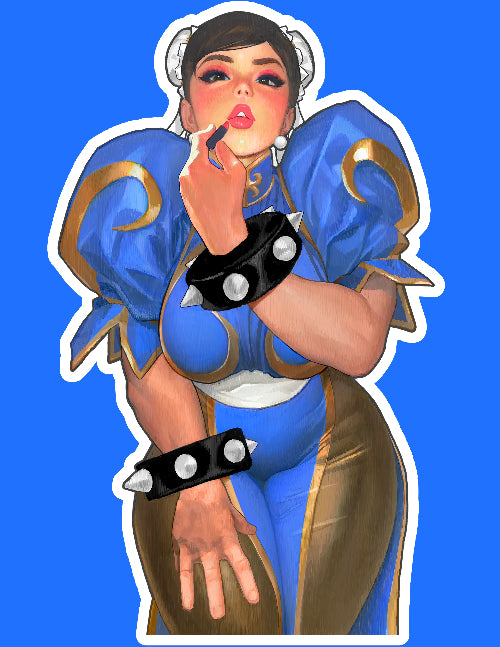 Chun Li - Lipstick (sticker)