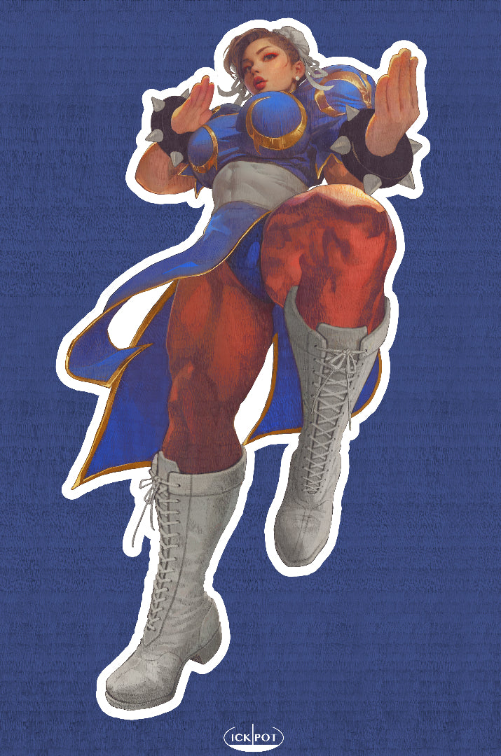 (NEW) Chun Li (sticker)