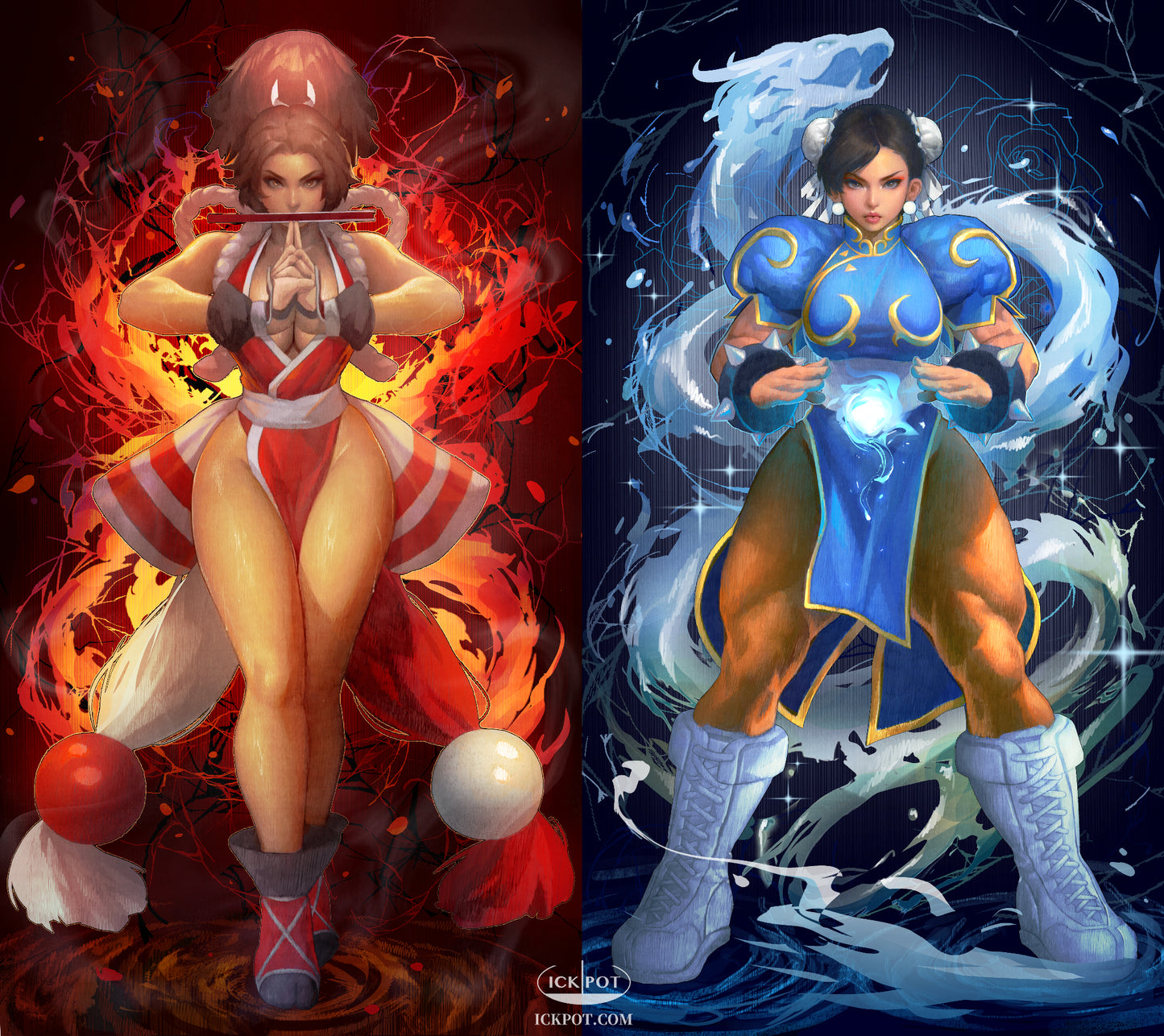 (BOTH) Chun Li & Mai Shiranui