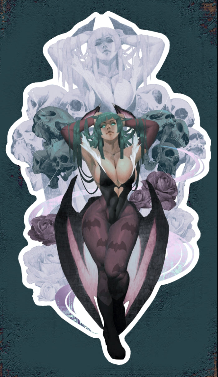 Enchanting Morrigan (sticker)