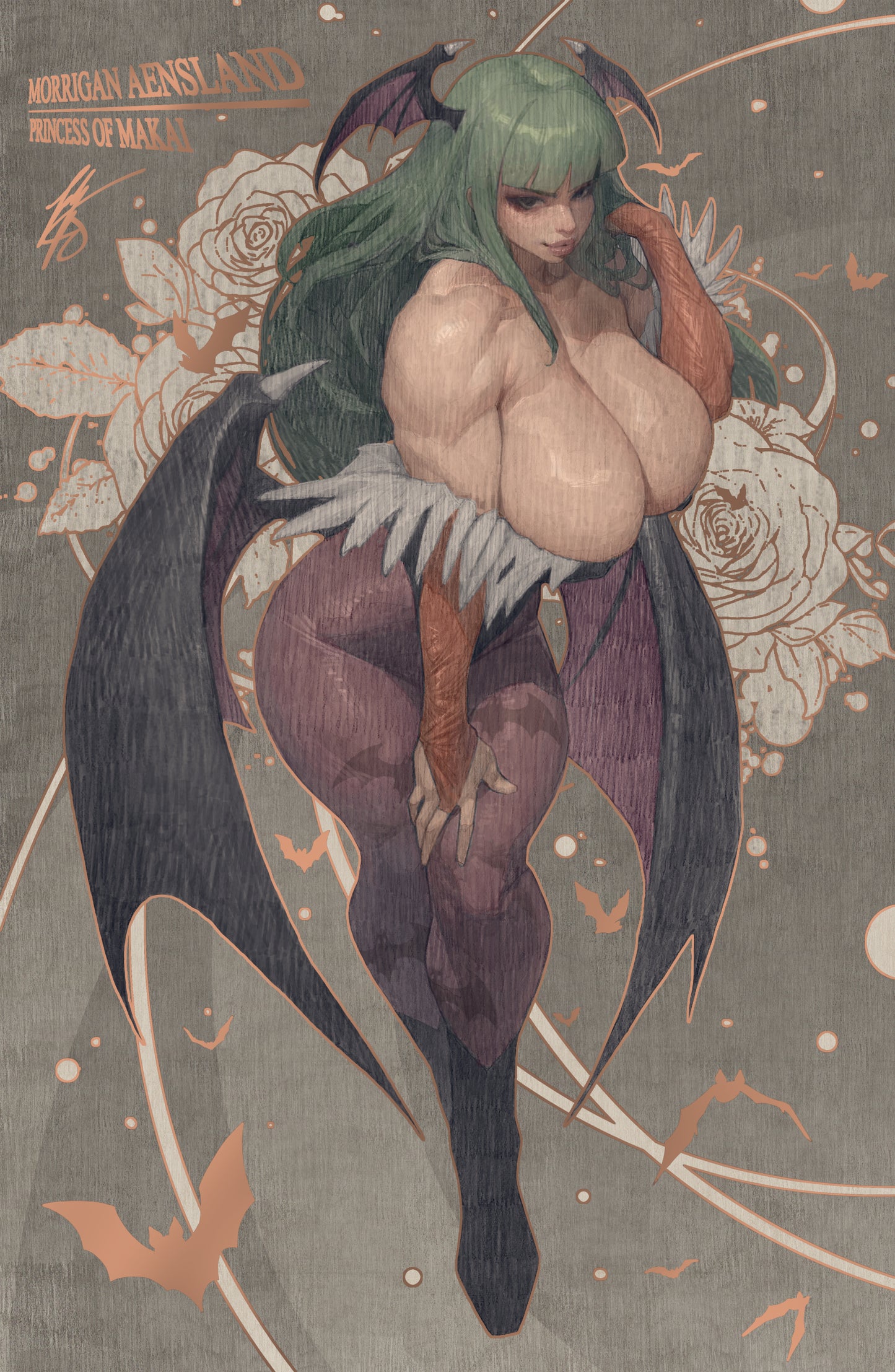 ✨Morrigan Aensland (2026) (Rose Gold Foil)