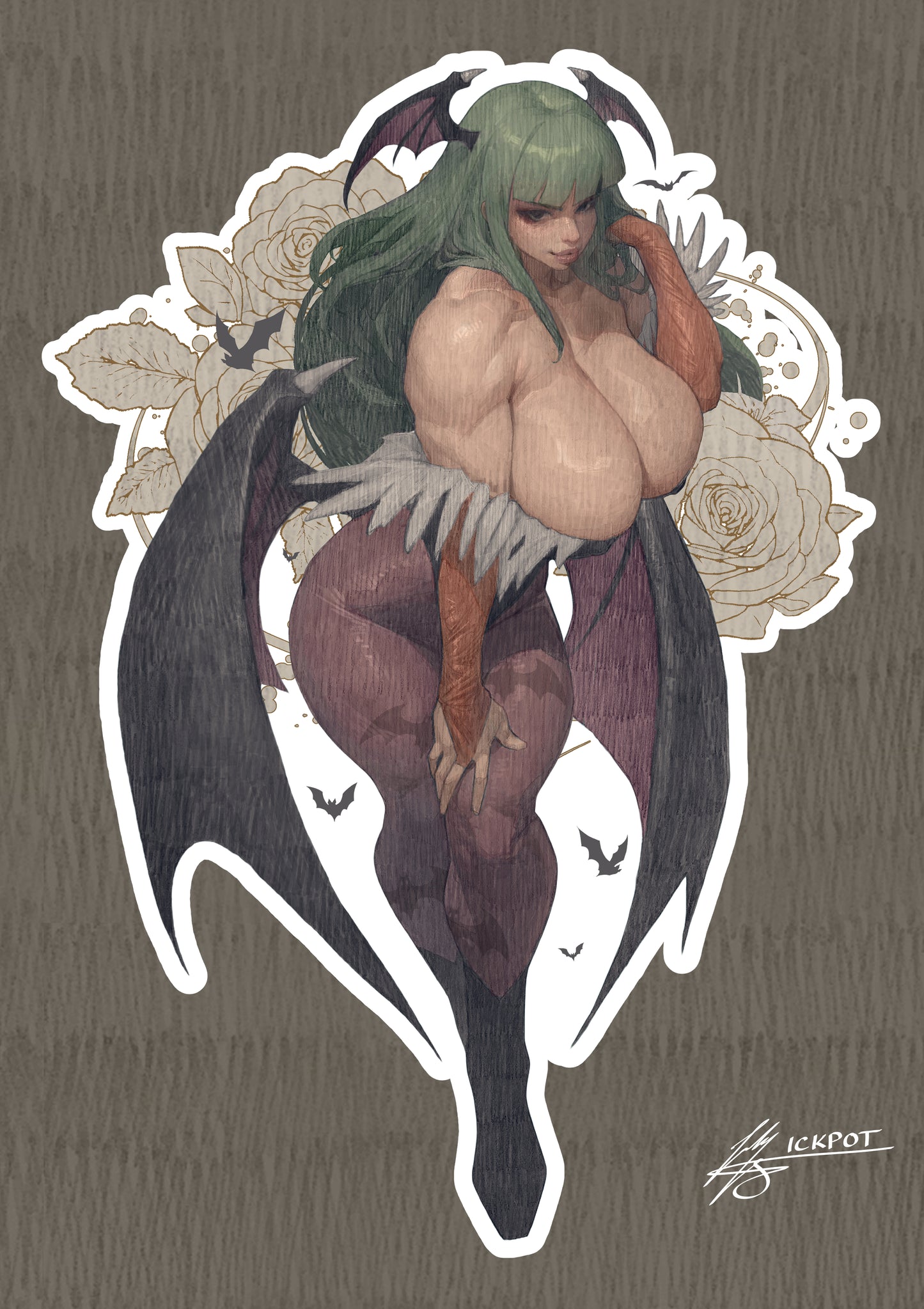 Morrigan Aensland (2026) (sticker)