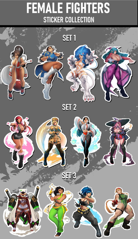 Female Fighters - Sticker Collections